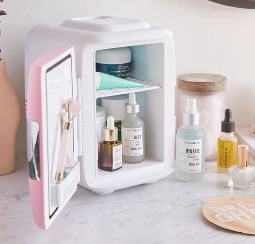 Mini-réfrigérateur, 8L Petit Refroidisseur Rose pour le Maquillage pour  Dortoir pour Voiture 