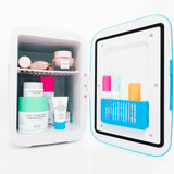 MAKEUP FRIDGE ™ Mini Réfrigérateur pour Maquillage Bleu - Shebuel